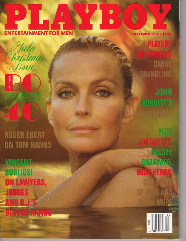 Playboy December 1994 Bo Derek at 40!!