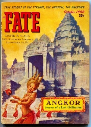 FATE-1952-Oct-PULP-Mystery-Exploitation-Strange-SPICY CAMBODIAN DANCING GIRL ... 
