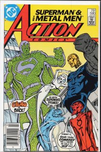 Action Comics #590 (1987) Metal Men