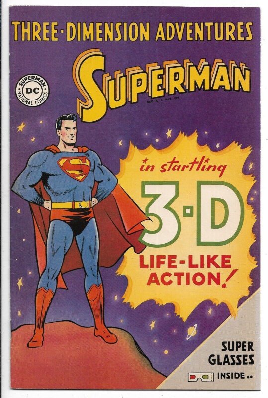 Three- Dimension Adventures Superman NO 3 D glasses  N183X 