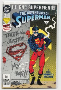 Adventures of Superman #501 (1993) Superboy