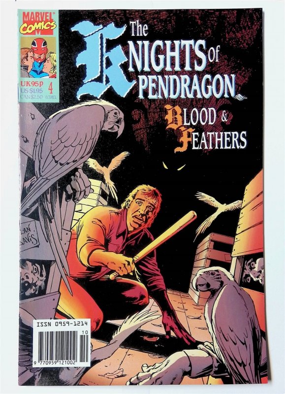 Knights of Pendragon, The (1st Series) #4 (Oct 1990, Marvel UK) 4.5 VG+