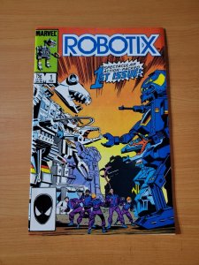 Robotix #1 One-Shot Direct Market Edition ~ NEAR MINT NM ~ 1986 Marvel Comics