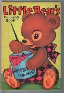 Little Bear's Coloring Book #552 1954-funny animals-FN/VF