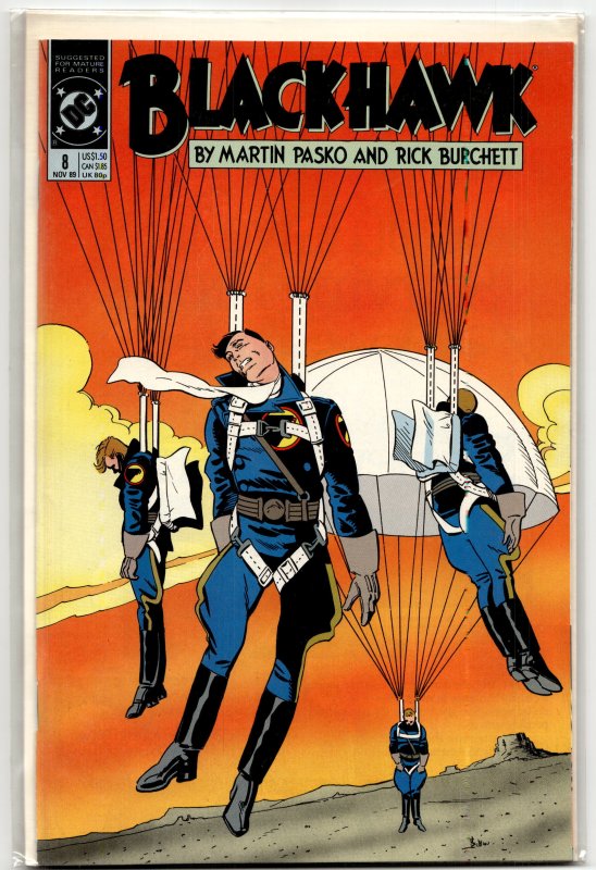 Blackhawk #8 (1989) Blackhawk