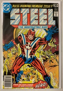 Steel the Indestructible Man #1 DC 8.0 VF (1978)