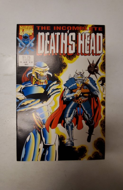 The Incomplete Death's Head (UK) #5 (1993) NM Marvel Comic Book J720