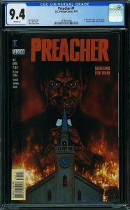 Preacher #1 (1995) CGC 9.4 NM
