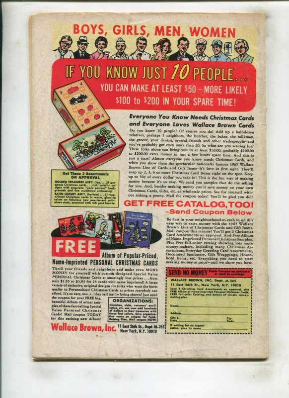 SUPERMAN #179 (3.5) THE OUTLAW FORT NOX!! 1965