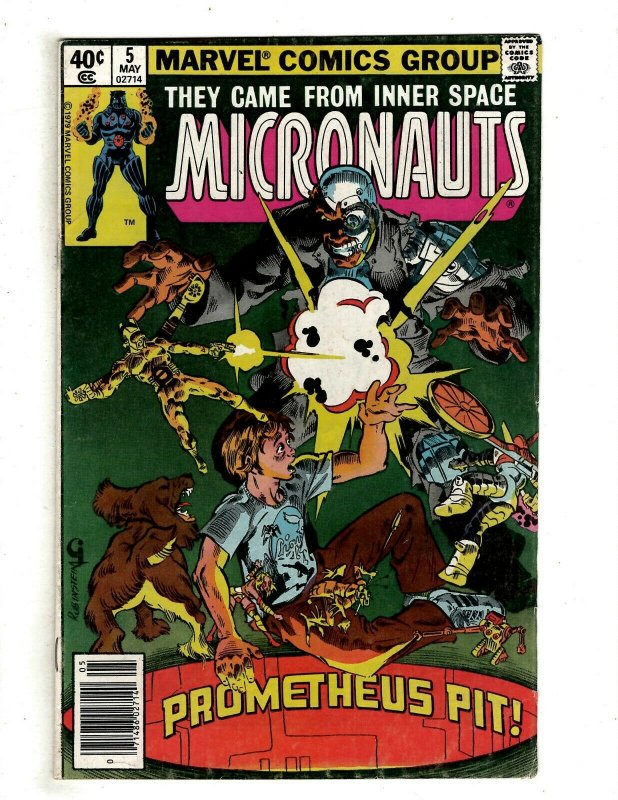 12 The Micronauts Marvel Comics # 1 2 3 4 5 6 7 8 910 11 12 Inner Space J507