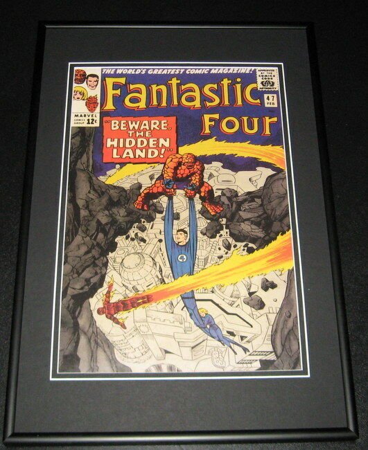 Fantastic Four #47 Framed 10x14 Cover Poster Photo Marvel