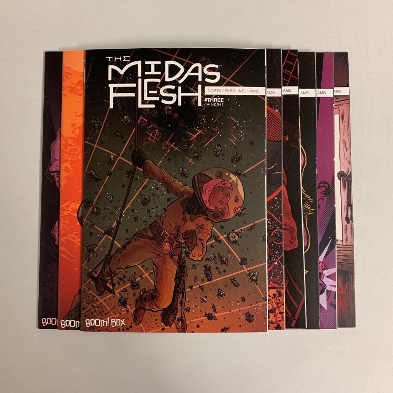 Midas Flesh #1-8 Set (Boom! Box 2013) 1 2 3 4 5 6 7 8 Ryan North (8.5+) 