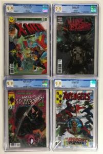 Marvel Cgc 9.9 Variant Lenticular 3D 16 Total 9.9’s 125 234 25 13 150 672 595 1