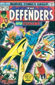 DEFENDERS (1972) #28 FIRST APPEARANCE STARHAWK (VERY GOOD)