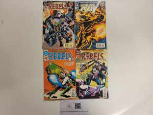 4 DC Comics #0 1 2 R.E.B.E.L.S. 94 + #0 Ray 60 TJ25