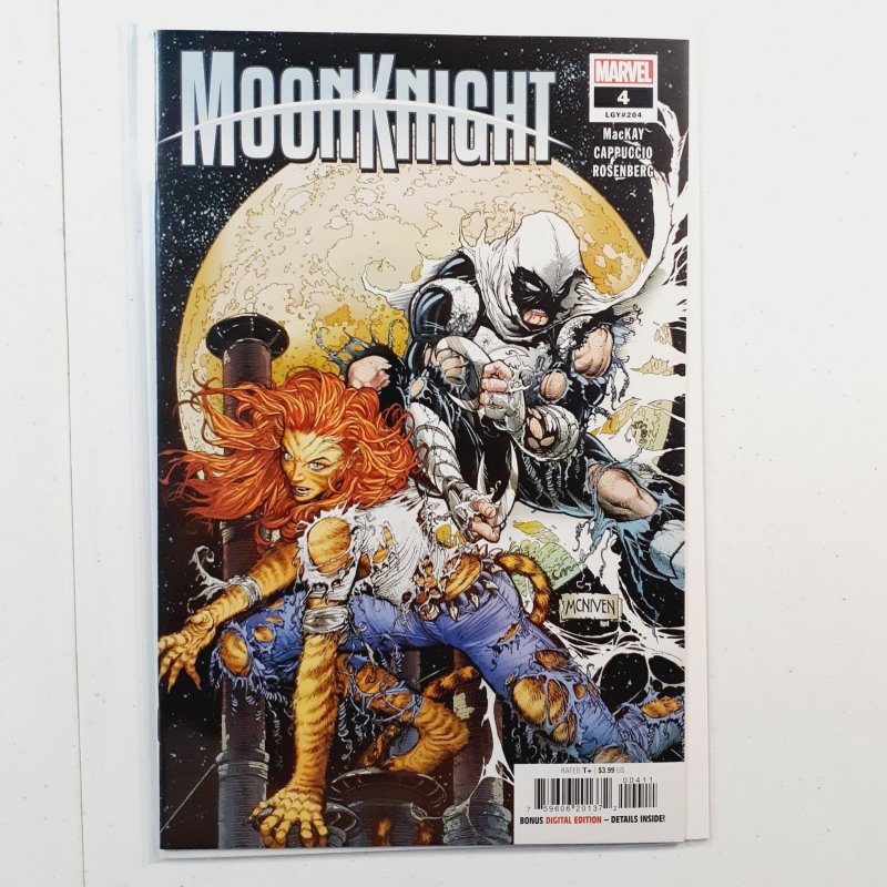 Moon Knight #4 (2021) Tigra App. NM 9.4