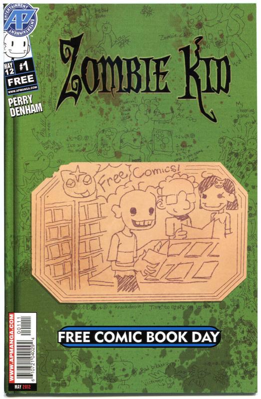 ZOMBIE KID #1, NM, FCBD, 2012, Perry Denham, more FCBD in store