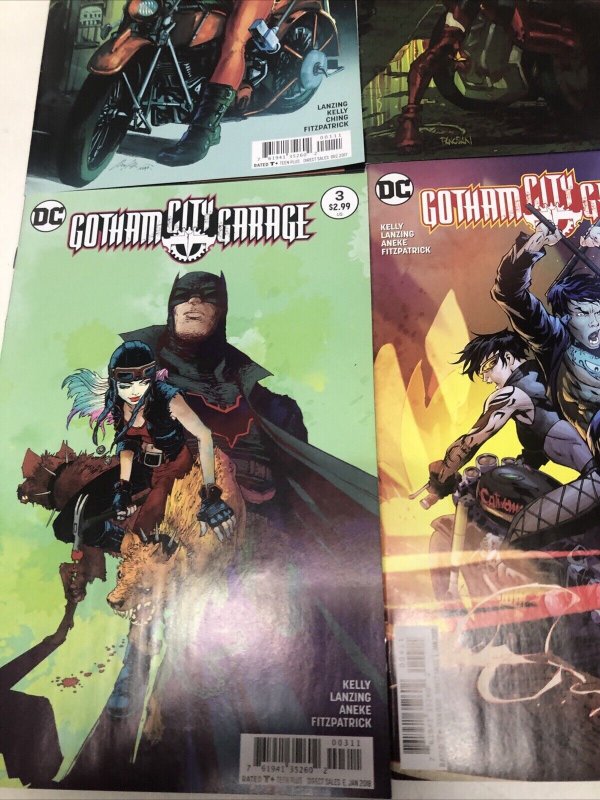 Gotham City Garage (2017) Set Issues # 1-5 (VF/NM) DC Comics • Lanzing • Kelly