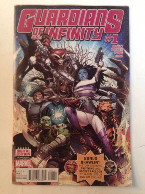 Guardians Of Infinity 1 Near Mint Abnett Barberi