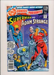 LOT OF 3 DC Presents SUPERMAN & Adam Strange #3,&MM #4,& Aquaman #5 F/VF(PF115)