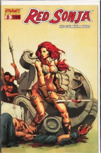 Red Sonja #6 Rubi Wraparound Cover (2006) Red Sonja