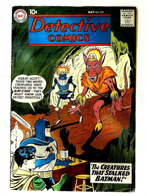 Detective Comics (1937 series)  #279, VG+ (Actual scan)