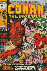 Conan the Barbarian #10 GD ; Marvel | low grade comic Kull Barry Windsor-Smith
