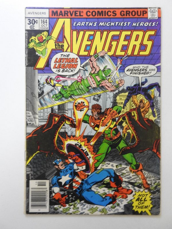 The Avengers #164 (1977) VG+ Condition!