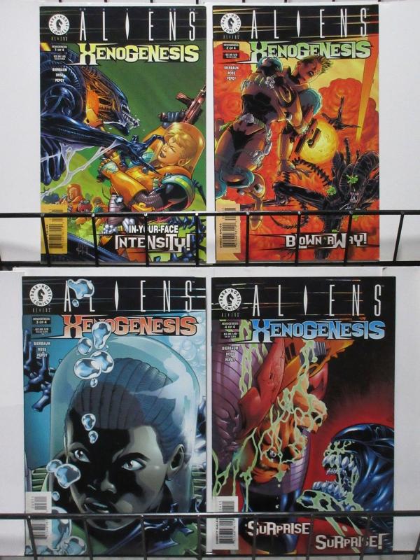 ALIENS XENOGENESIS #1-4(Dark Horse,1999) VF-NM The Future of xenomorphs!