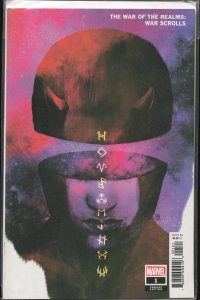 War of the Realms: War Scrolls #1 Variant Cover (2019) Daredevil