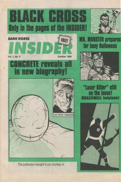 Dark Horse Insider (1989 series) #4, VF+ (Stock photo)