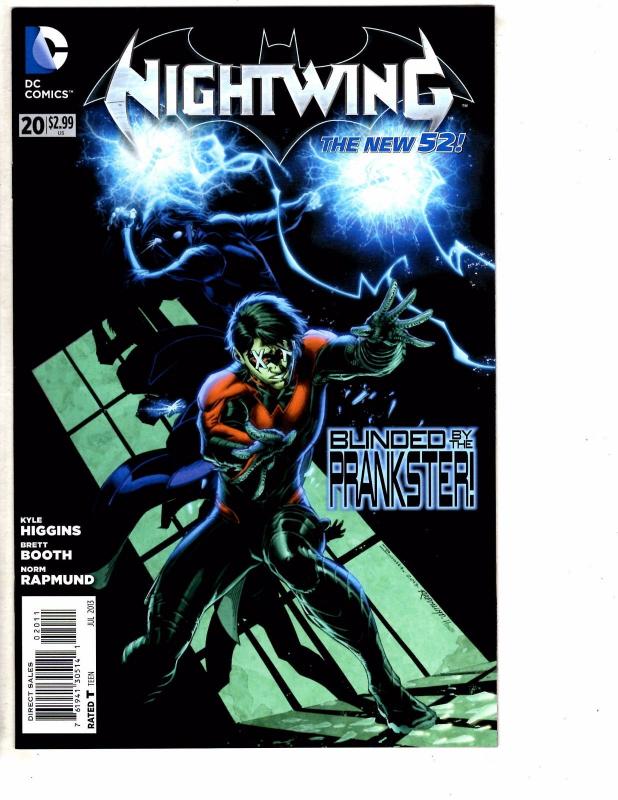 4 Nightwing DC New 52 Comic Books # 19 20 21 22 1st Print NM Range Batman LH3