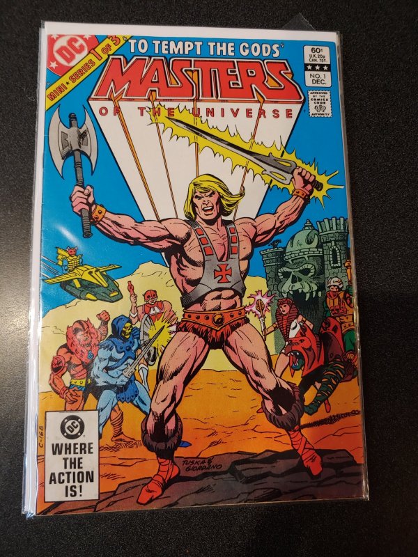 MASTERS OF THE UNIVERSE  # 1 DEC 1982 HIGH GRADE