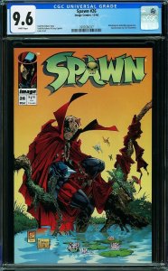 Spawn #26 (1994) CGC 9.6 NM+