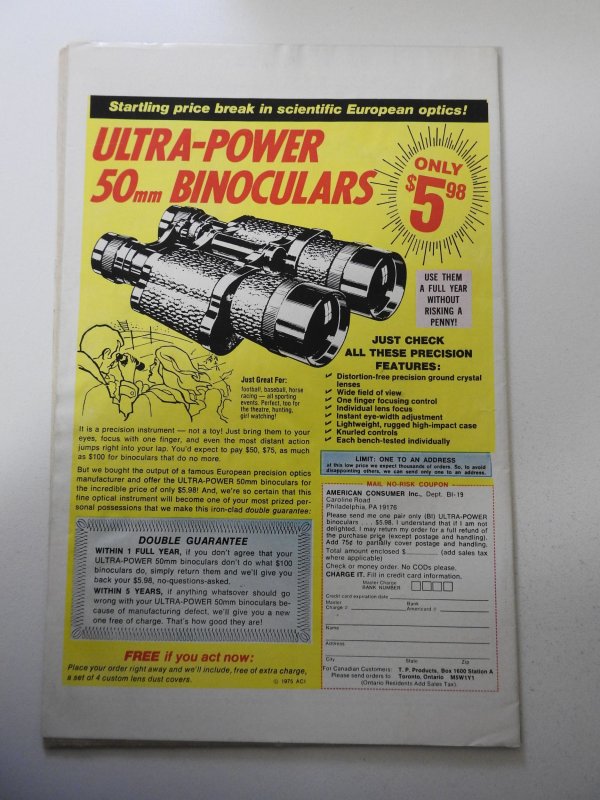 Super-Villain Team-Up #2 (1975) VG Condition