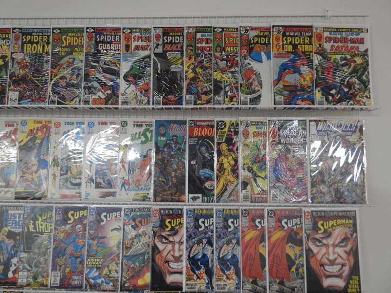 Huge Lot 140+ Comics W/ Superman, Spider-Man, Hulk +More! Avg. VF-