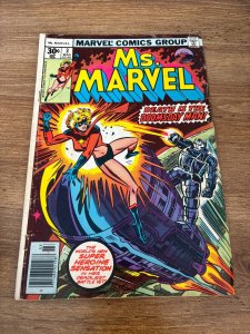 Ms. Marvel # 3 VG-FN Comic Book 1976 Carol Danvers 7 J454