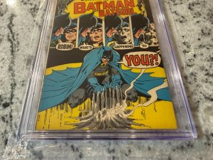 Detective Comics # 408 CGC Graded 5.5 DC Comic Book 1971 Neal Adams Batman JH28