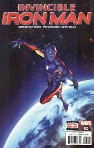 INVINCIBLE IRON MAN (2016 MARVEL) #2 CVR A STEFANO CASSELLI