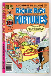 Richie Rich Fortunes #50 (1980)  Harvey Comic 40Cent Comic