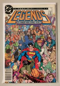 Legends #2 Newsstand DC 8.0 VF (1986)