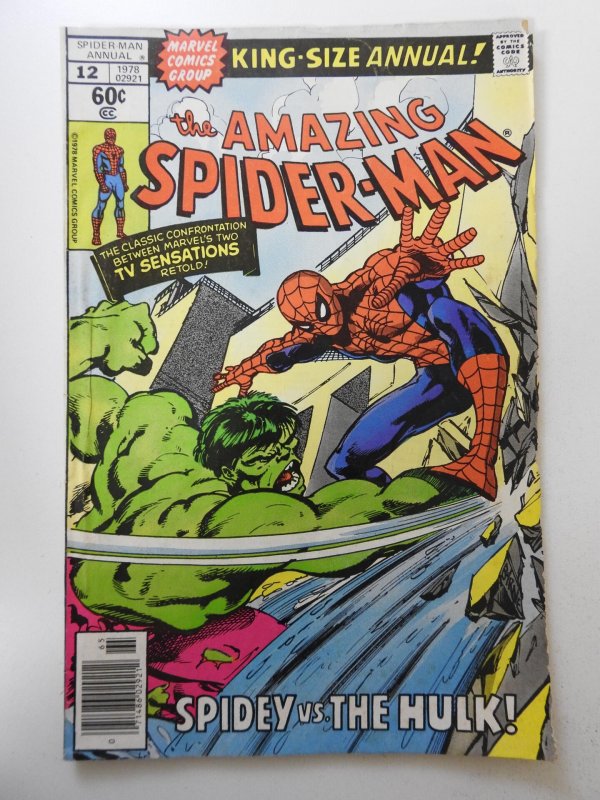 The Amazing Spider-Man Annual #12 (1978) VG Condition!