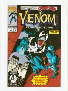 Venom Lethal Protector #2 Marvel Comics 1993 NM+