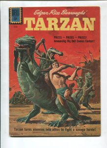 TARZAN #124 1961-DELL-EDGAR RICE BURROUGHS-FN