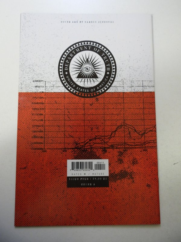 The Department of Truth #4 (2020) NM Condition