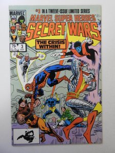 Marvel Super Heroes Secret Wars #3 (1984) VF+ Condition!