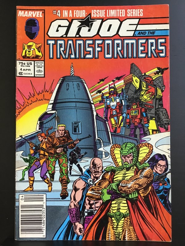 G.I. Joe and the Transformers #4 (1987)