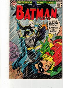 Batman #180 (1966) FN+ 50% OFF WOW! 1st Death Man! Vicki Vale Appearance!