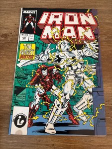 Iron Man # 221 FN Marvel Comic Book Ghost 10 J370