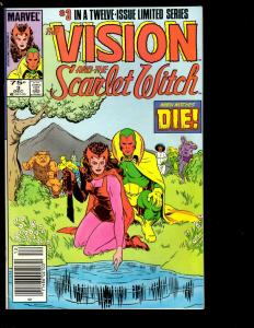 Lot of 12 Vision and Scarlet Witch Marvel Comics #1 2 3 4 5 6 7 8 9 10 11 12 DS2